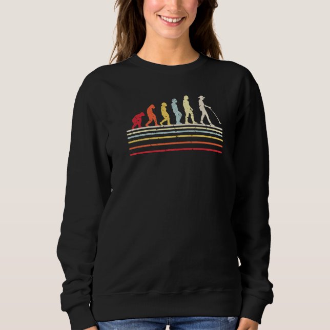 Retro Metal Detector Set Evolution Sweatshirt (Front)
