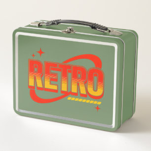 Retro. Metal Lunch Box