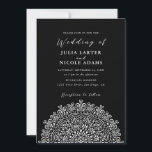 Retro Mexican Terrain Flourishing Mandala Wedding Invitation<br><div class="desc">Beautiful invitations and stationery for special occasions and festivals are available in both physical and digital formats. We can extend any design into matching items such as RSVP cards,  labels,  envelopes,  and more. Customization is available upon request. Looking forward to hearing from you!</div>