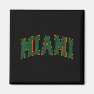 Retro Miami Florida Tee Men Women And Kids Magnet