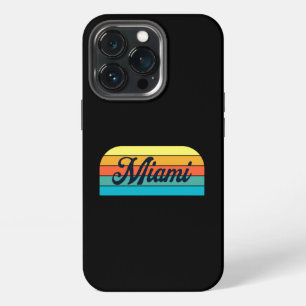 Retro Miami iPhone 13 Pro Case