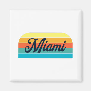 Retro Miami Magnet