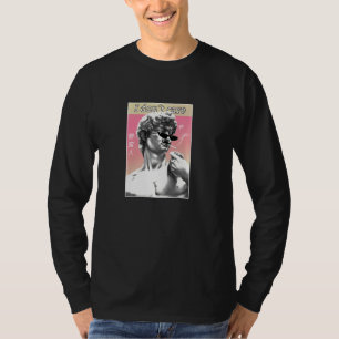 Retro Michelangelo 90s Aesthetic Vaporwave Meme I T-Shirt