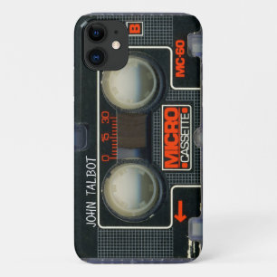 Retro Micro Audiotape Cassette personalised iPC Ca Case-Mate iPhone Case