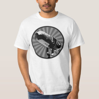 Retro Microphone Graphic T-Shirt