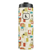 Retro Mid-Century Colourful Geometric Shapes