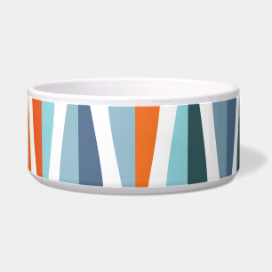 Retro mid-century, drop shapes pattern.