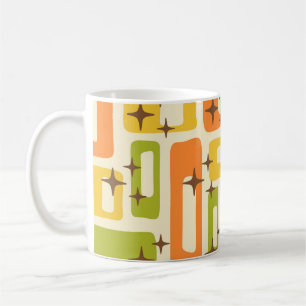 Retro Mid Century Modern Abstract Coffee Mug