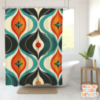 Retro Mid Century Modern Abstract