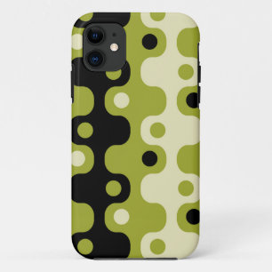 Retro Mid Century Modern Atomic Pattern Case-Mate iPhone Case