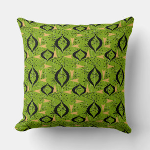 Retro Mid-Century Modern   Atomic Shapes Cushion