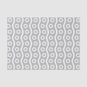 Retro Mid Century Modern Bubble Pattern Tissue Paper