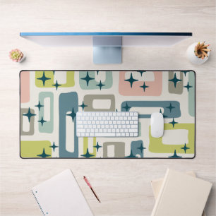 Retro Mid Century Modern Desk Mat