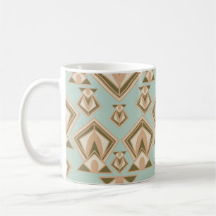 Retro Mid Century Modern Diamond Coffee Mug