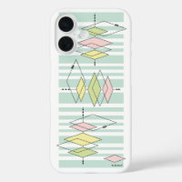 Retro Mid-Century Modern Geometric Abstract