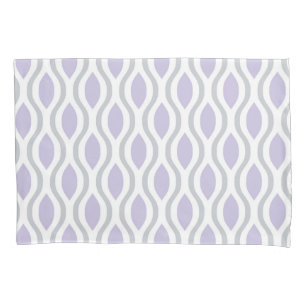 Retro Mid Century Modern Ogee Pattern Pillowcase