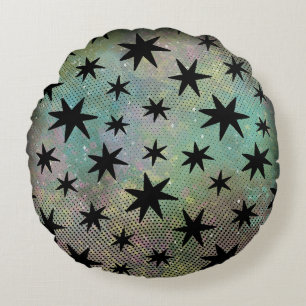 Retro Mid-Century Modern Round Cushion