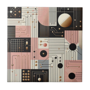 Retro Mid Century Modern Tile