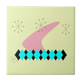 Retro Mid Century Modern Tile