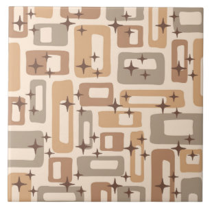 Retro Mid Century Modern Tile