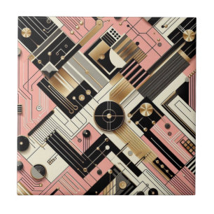 Retro Mid Century Modern  Tile