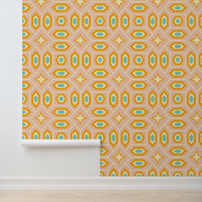 Retro Mid Century Wallpaper (Application)