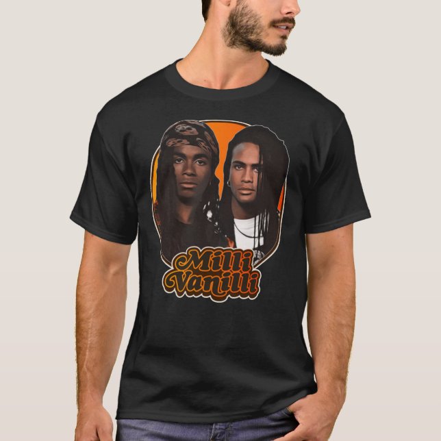 Retro Milli Vanilli Tribute Classic T-Shirt (Front)