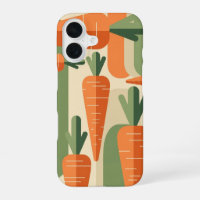 Retro Minimalist Carrot Design