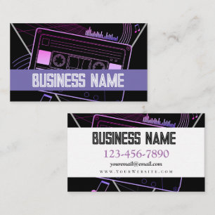 Retro Mix Business Card