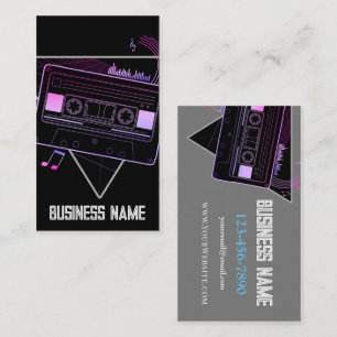 Retro Mix Business Card