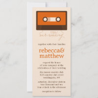 Retro Mixtape Wedding