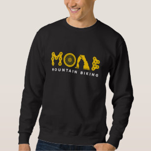 Retro Moab Slickrock Mountain Biking Mtb Trail Rid Sweatshirt
