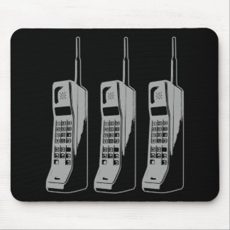 Retro Mobile Phone Graphic Mouse Pad