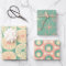 Retro Mod Patterns in Mint, Blush Pink, and Cream