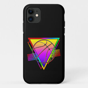 Retro Modern Basketball Ball Case-Mate iPhone Case