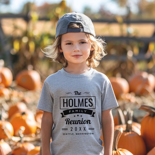 Retro Modern Family Reunion Logo (Creator Uploaded)