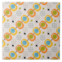 Retro Modern Mid Century Starburst Pattern