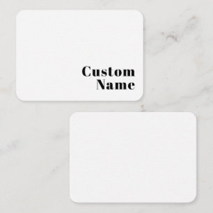 Retro Modern Minimal Name or Business Template