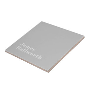 Retro Modern Minimalistic Name (or other text) Tile