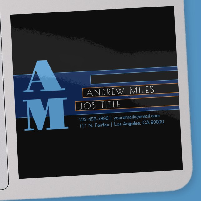 Retro-modern Monogram & Editable Shapes & Colours (Creator Uploaded)