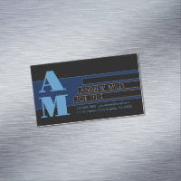 Retro-modern Monogram & Editable Shapes & Colours