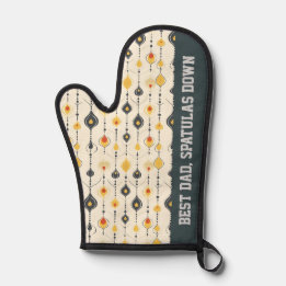 Retro Modern Oven Mitt