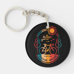 Retro Mohawk Hodson Bike Trail Key Ring