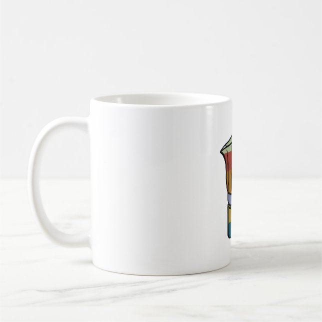 Retro Moka Pot Coffee Mug (Left)