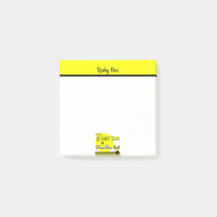 Retro Moms Taxi and Drive-Thru Grill Editable Post-it Notes