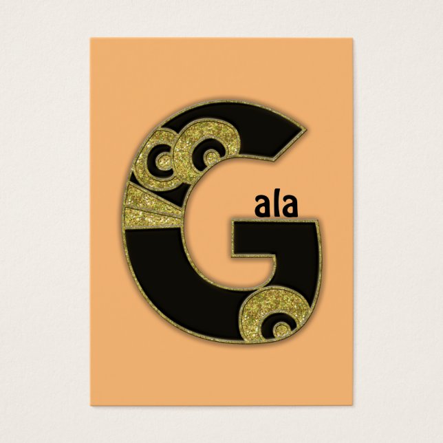 retro monogram - G (Front)