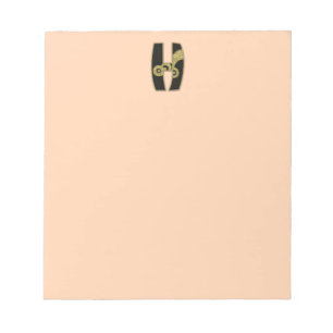 retro monogram - H Notepad
