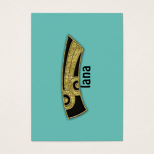 retro monogram - I