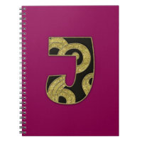 retro monogram - J