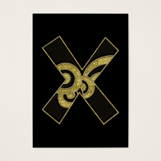 retro monogram - X (Front)